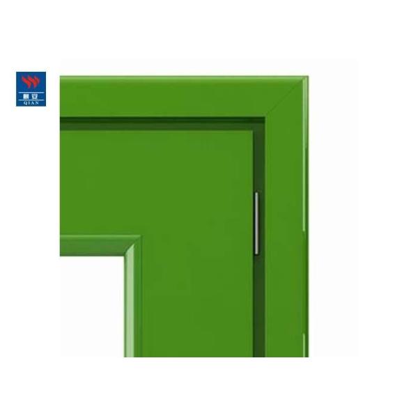 60 Min Hospital Fire Rated Laminated Glass Wood Door With Frame