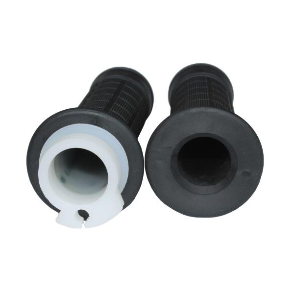Black Motorcycle Spare Parts 30mm Left And Right Dirt Bike Hand Grips