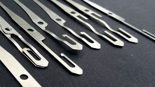 Stainless Steel Wire Heald Heald Wire For Carpet Industry 520MM Dobby Heald