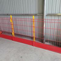 Segurança 8 mm Barreiras de proteção da borda 1,3 m de altura Facilmente montado