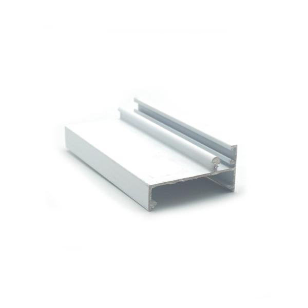 6063 Aluminum Extrusion Customized Silver Anodized Aluminium Door Frame Profiles For Senegal Market