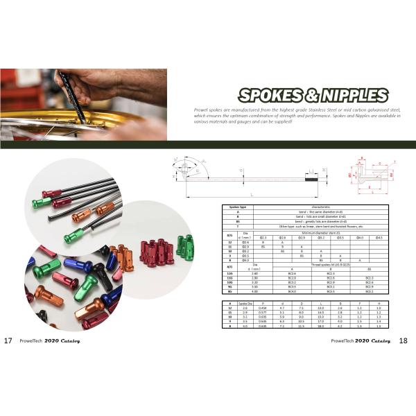 Motorcycle Stainless Steel Spokes and Blue Alloy Nipples for Optimal Functionality