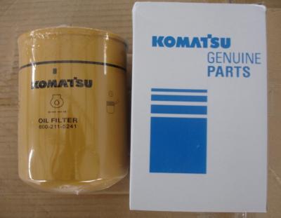 Komatsu excavator 600-211-5141 oil filter   Genuine parts replacement parts aftersale parts spare part