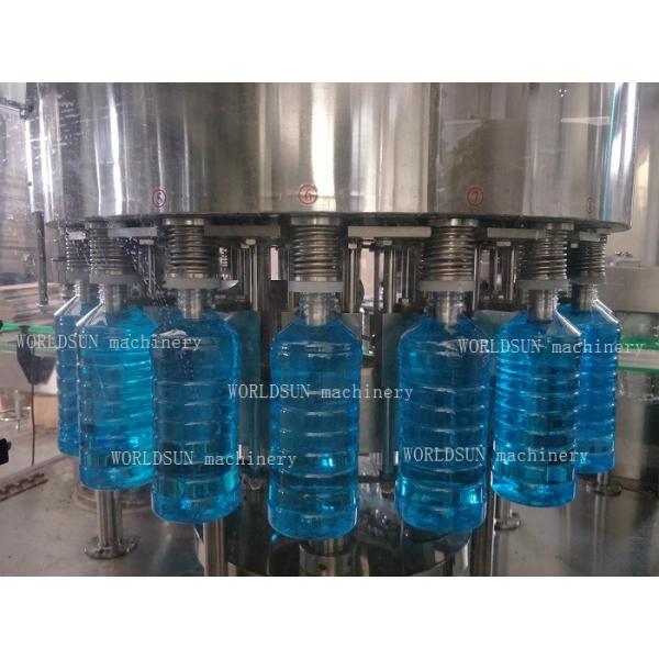 Middle Scale 5000BPH 500ml Windshield Washer Fluid Filling Machine chemical liquid bottling machine
