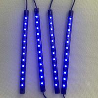 A luz de tira WIFI do diodo emissor de luz do cabo flexível do diodo emissor de luz de IP65 4pcs 48 conduziu a luz de tira