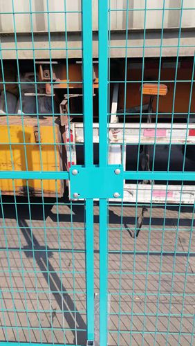 Welded Canadian Temporary Fence Panels , Metal Construction Fence Panels