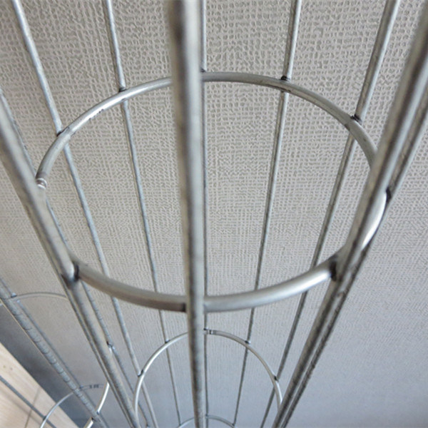 в клетке цедильного мешка сборника пыли стальной для завода цемента