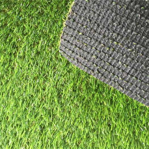 Pu Back Pet Friendly Fake Lawn / Artificial Leisure Grass High Performance