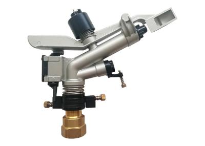 Stainless Steel Spring Aluminum Garden Sprinkles Automatic Rotating By Water Pressure