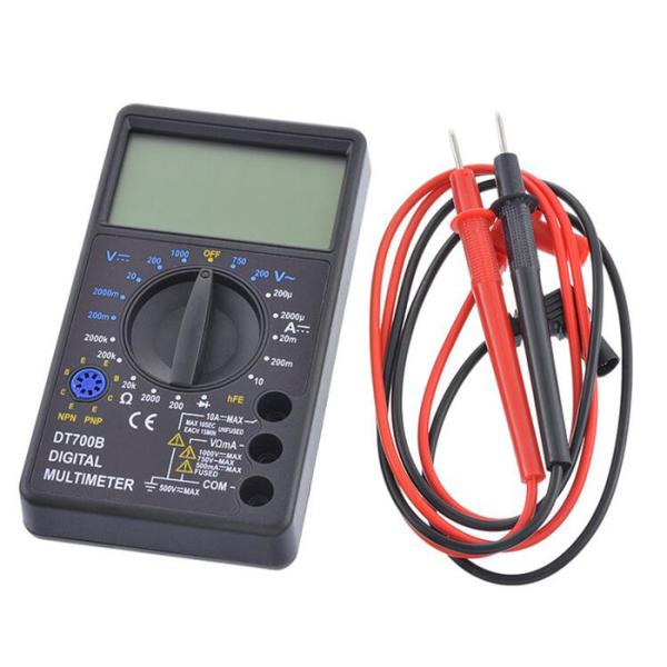 DT700B Digital Multimeter AC DC Voltmeter Multimetro Voltage Current Resistance