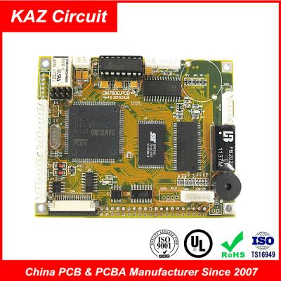 4 conjunto industrial PCBA da placa de circuito impresso do controle da camada FR4 1oz ENIG