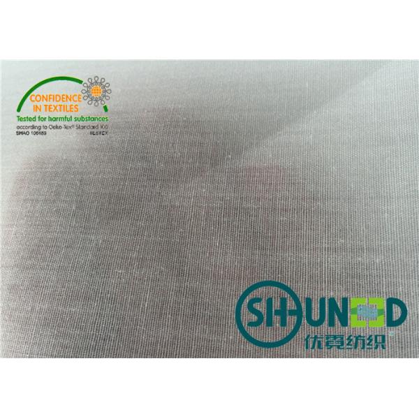 Heavy Weight Fusible Interlining with 100% Cotton Base Cloth and Flat Coating for Cotton Interlining