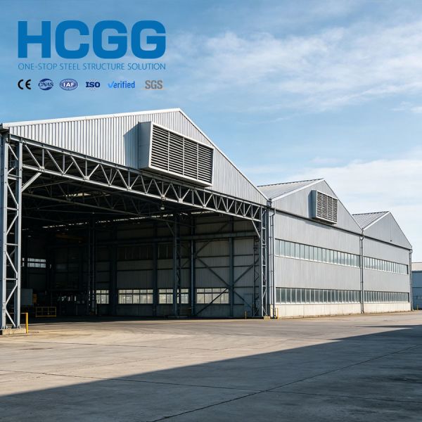 Heavy Load Metal Steel Structure Storage Warehouse For Logistics Warehouse Steel Distribution Center Metal Building