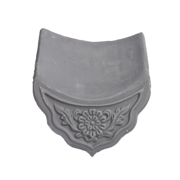 Authentic Traditional Chinese Temple Roof Tiles Premium Grey Clay Timeless Appeal Perfect For Roof Restoration