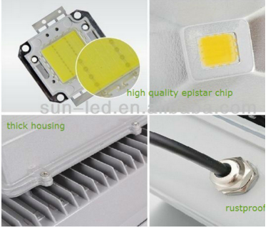 High Brightness Commercial LED Flood Light , 150W Backyard Flood Light Waterproof IP65