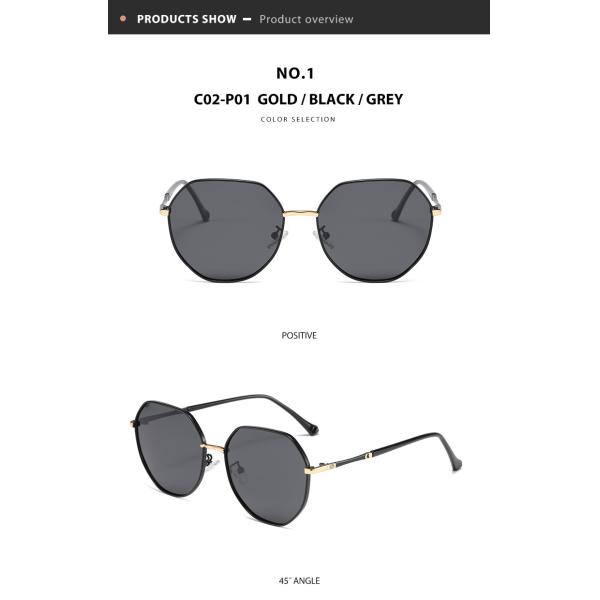 Proteja los ojos alrededor del CE de las gafas de sol del metal, gafas de sol polarizadas ULTRAVIOLETA antis