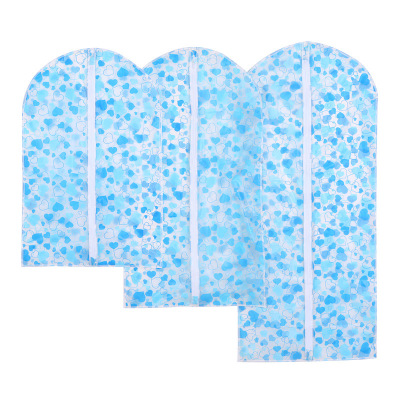 Anti Water / Dust Zippered Garment Bags Plastic PVEA Material Lightweight