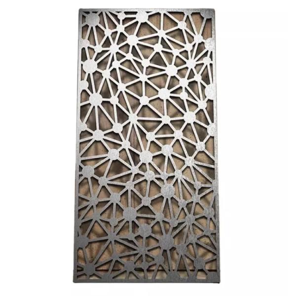 Silver Vertical Decorative Aluminium Fence Panels For Garden