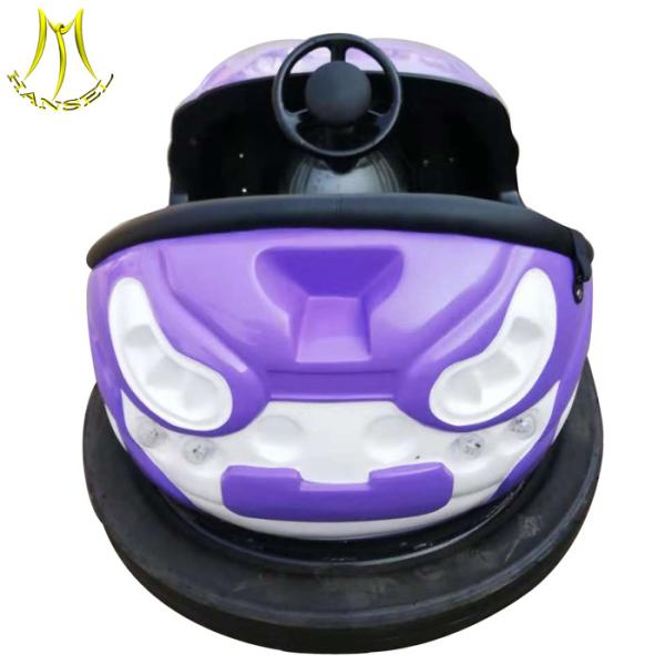 Hansel shopping mall large bumper car fiberglass battery bumper car for game centre