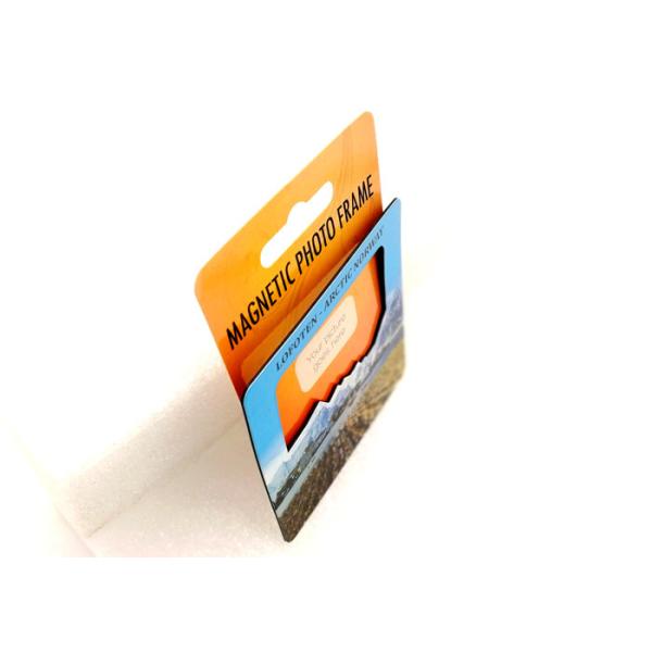 Cadre magnétique de papier flexible personnalisé de photo 5 pouces pour le r