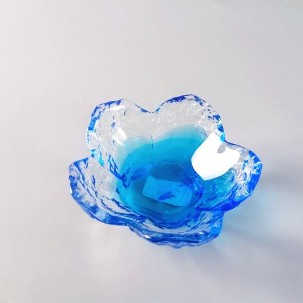 Плиты соуса вишневого цвета Ins стеклянные для обеденного стола