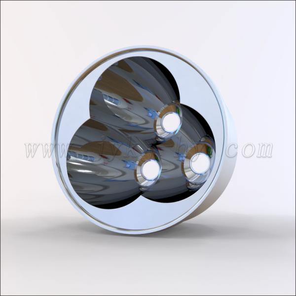 Custom Flashlight/Spotlight Aluminum Reflector Cup with 35*50mm Size and Durable Design