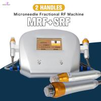 Máquina de microagulhamento fracionada por radiofrequência microagulhamento profissional