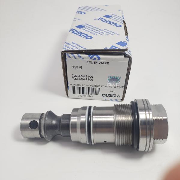 Relief Valve 723-46-43400 723-46-42800 For KOMATSU PC200 PC220  PC400 PC450