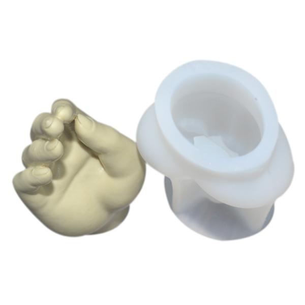 Форма пальца прессформы свечи силикона качества еды изготовленная на заказ для делать свечей