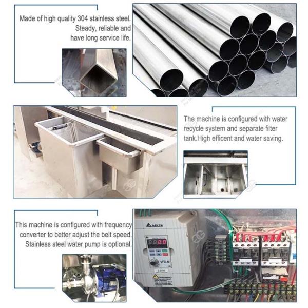 Bubble Type Ozone Vegetable Washing Machine Strawberry Cherry Fruit Washing Equipment