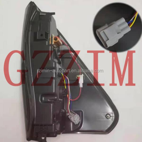 Car Parts For Hilux Revo Rocco 2015-2021 Rear Lamp 3D Design LED Tail Light