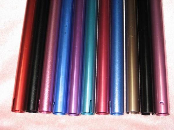 Square Round Aluminium Tubing Profile  Customized Length And Colors