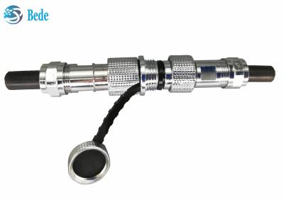 O conector de cobre IP68 da aviação de Shell M12 cabografa para cabografar o acoplamento do Pin do estilo 2~7