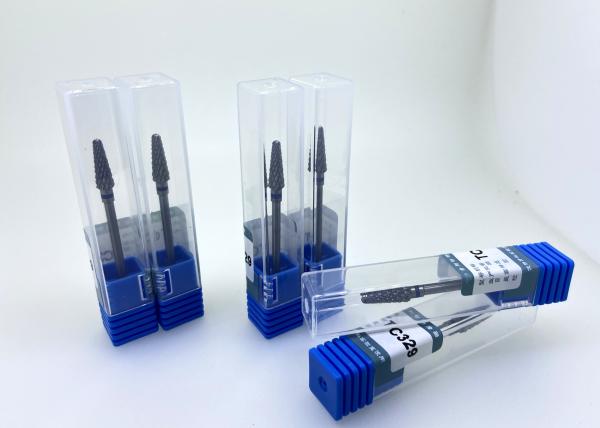 HP Shank Tungsten Carbide Burs Plaster Model cross cut Dental Polishing Burs