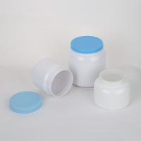 Le nouveau conteneur en plastique d'ANIMAL FAMILIER de poudre de protéine du lait de la conception 400g 1000g peut avec la couverture de vis
