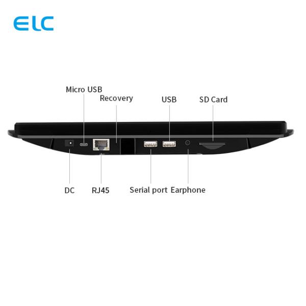 BT 4.0 10 Inch Capacitive Touch Screen Industrial Panel Computer With LED Light Bar