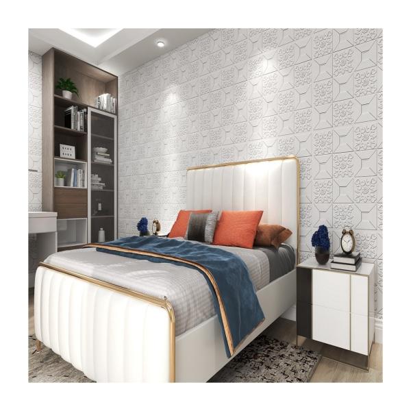 Art3d Textures Panneaux muraux 3D Tapis pe mousse 5 mm d'épaisseur L'ajout parfait à votre décoration intérieure