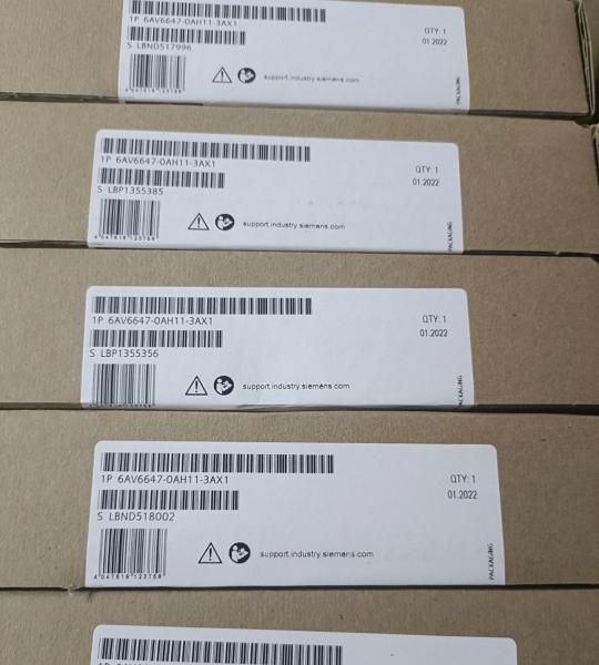 6AV6647-0AH11-3AX0 Siemens SIMATIC HMI KP300 Basic Mono PN White Screen