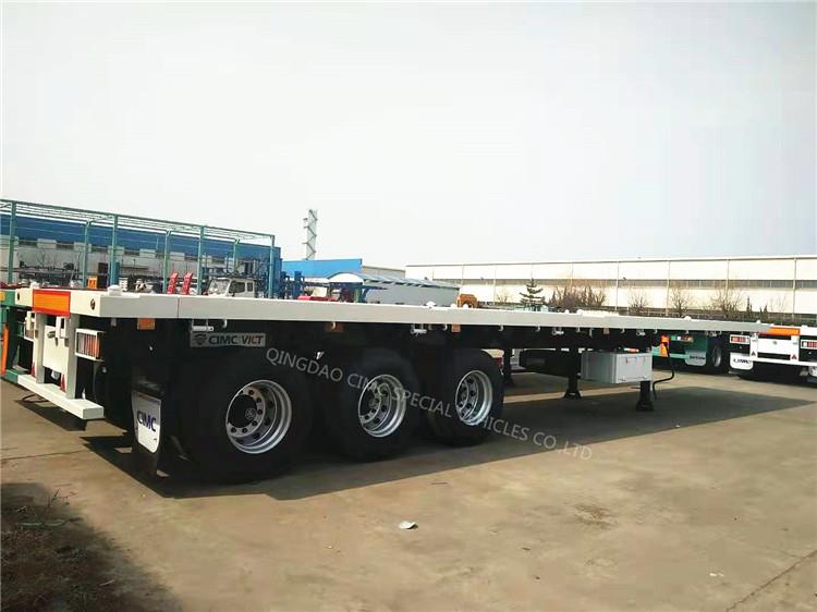 трейлер кровати 40ft высокий с bpw axles06 КИМК трейлер трейлеров 40фт три- цапфы сверхмощный Семи высокий планшетный с цапфами БПВ
