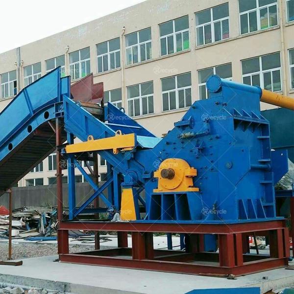 9000 kg High Capacity Automatic Metal Crushing Machine for Scrap Aluminum Processing