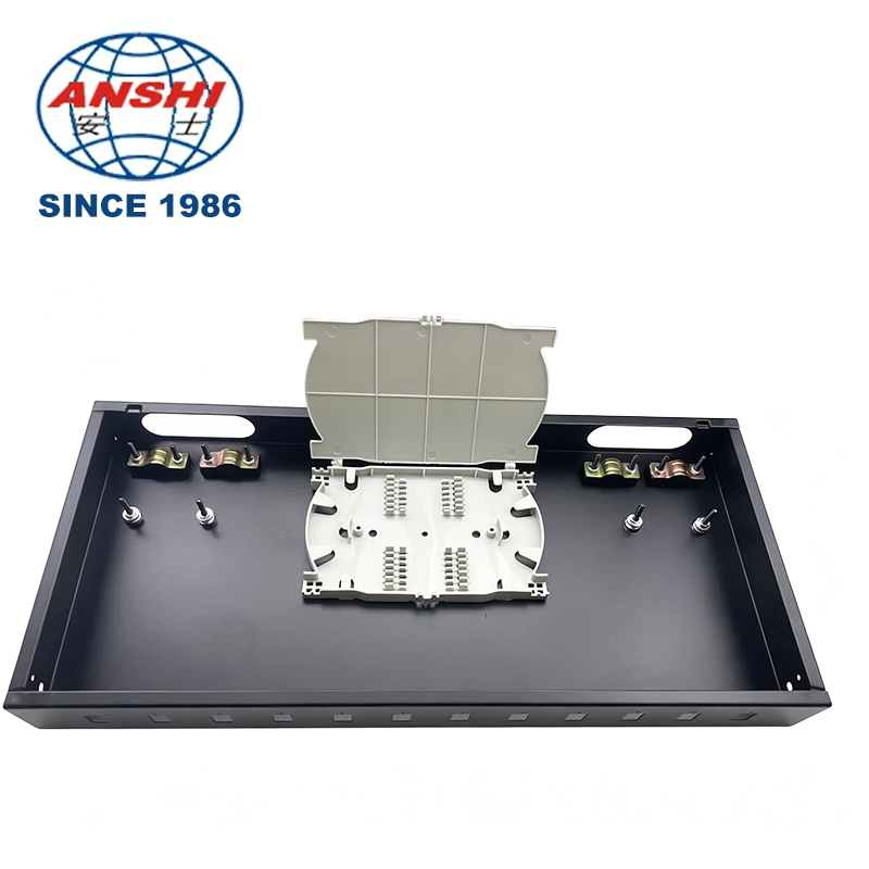 12 Port FC ST Fiber Patch Panel Round Mouth Indoor Fiber Optic Joint Box for FTTH Network Optical Equipment