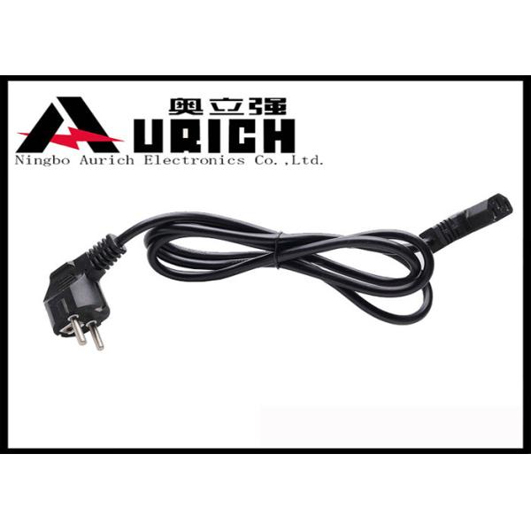 Germany Style IEC C13 European Power Cord For Household Electrical Appliances