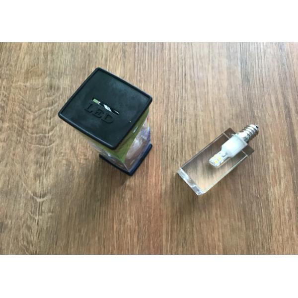 Crystal LED Candle Light 4.3W 2700K Dimmable SMD2835 E14 AC220V IP20 K5 Crystal