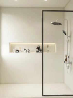 Modern Glass Shower Enclosure Interior Tempered Glass Partition For Bathroom