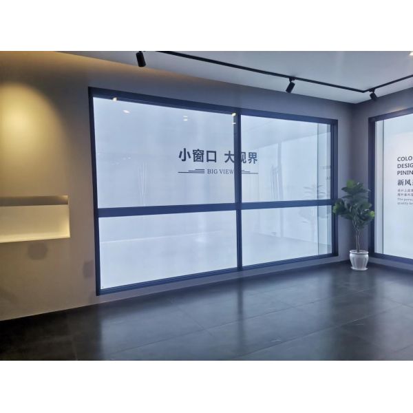 Functional Soundproof Aluminum Sliding Windows Modern Bedroom Screen
