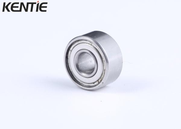 Double Metal Shields Metric Ball Bearings , MR93ZZ High Speed Roller Bearings 56000rpm