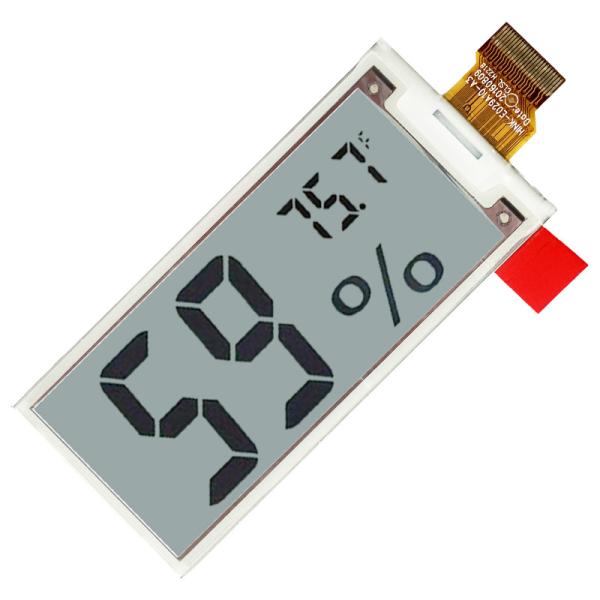 2Módulo de exibição de papel e tinta de 0,9 polegadas e retângulo de tela LCD