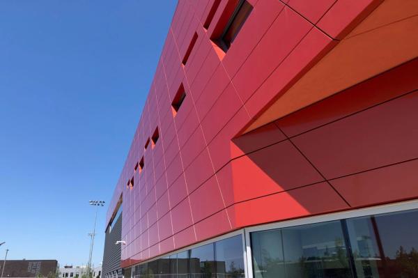 FR B1 A2 Grade Aluminum Composite Panel Fire Rated Cladding ACP Curtain Wall