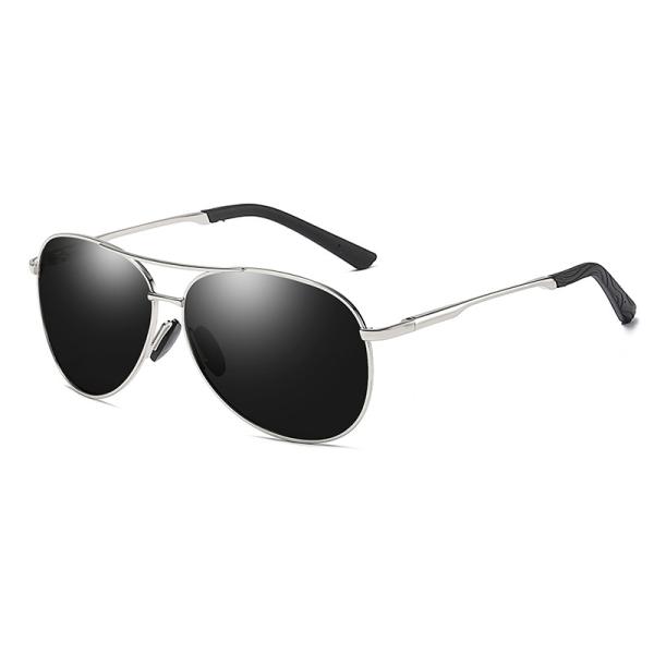 TAC Polarized Men Sunglasses Driving Anti Glare UV400 141MM Vintage Spring Hinge Sunglasses