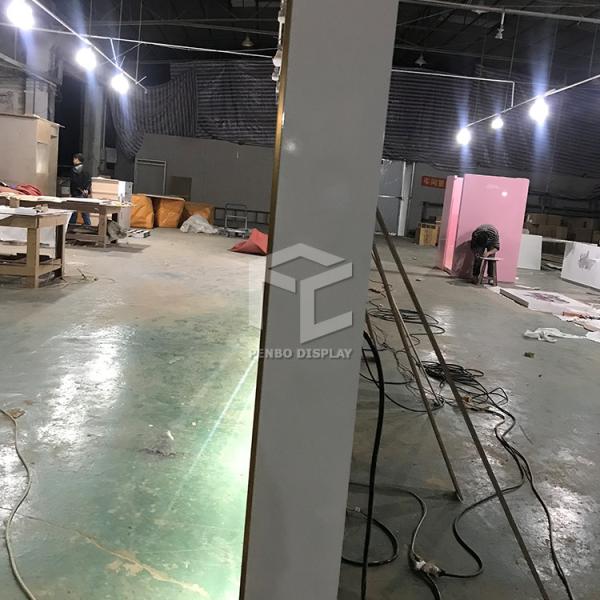 10mm закалило стеклянные полки дисплея Skincare для косметического ODM магазина